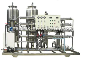 water treatment production line