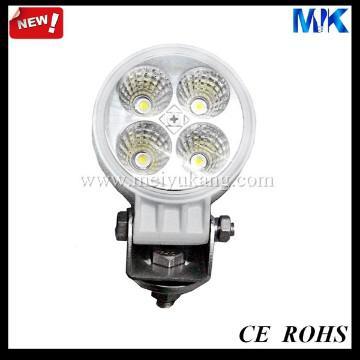 12W Round IP67 Aluminum Epistar LED Working Lights