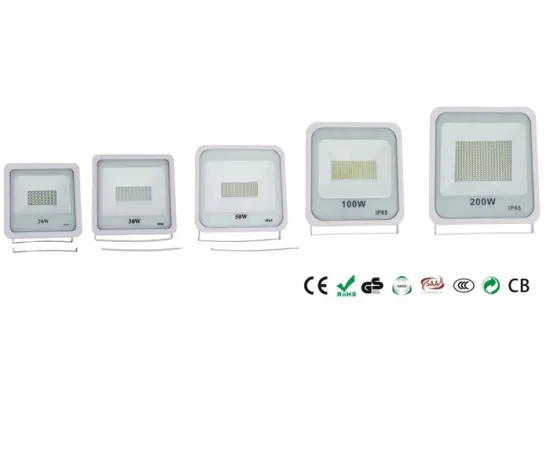 LED floodlight with standard protection