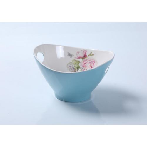 food grade salad bowl with handles