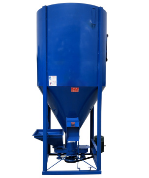 Automatic 300-2000kg/h Vertical Chicken Feed Mixer and Crusher Machine