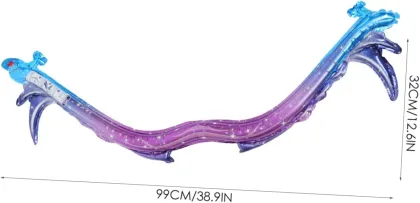 Purple bow and arrow aluminum foil balloon