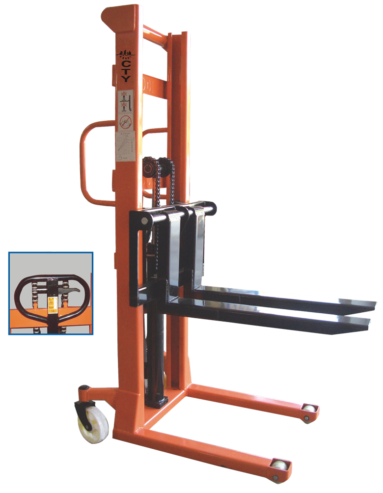 hand hydraulic stacker