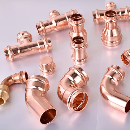 Viega Press Fittings and Brass Compression Fittings Pictures