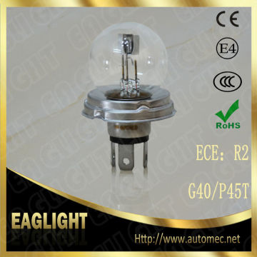 E-mark G40 12V CLEAR P45T Motorcycle BULB