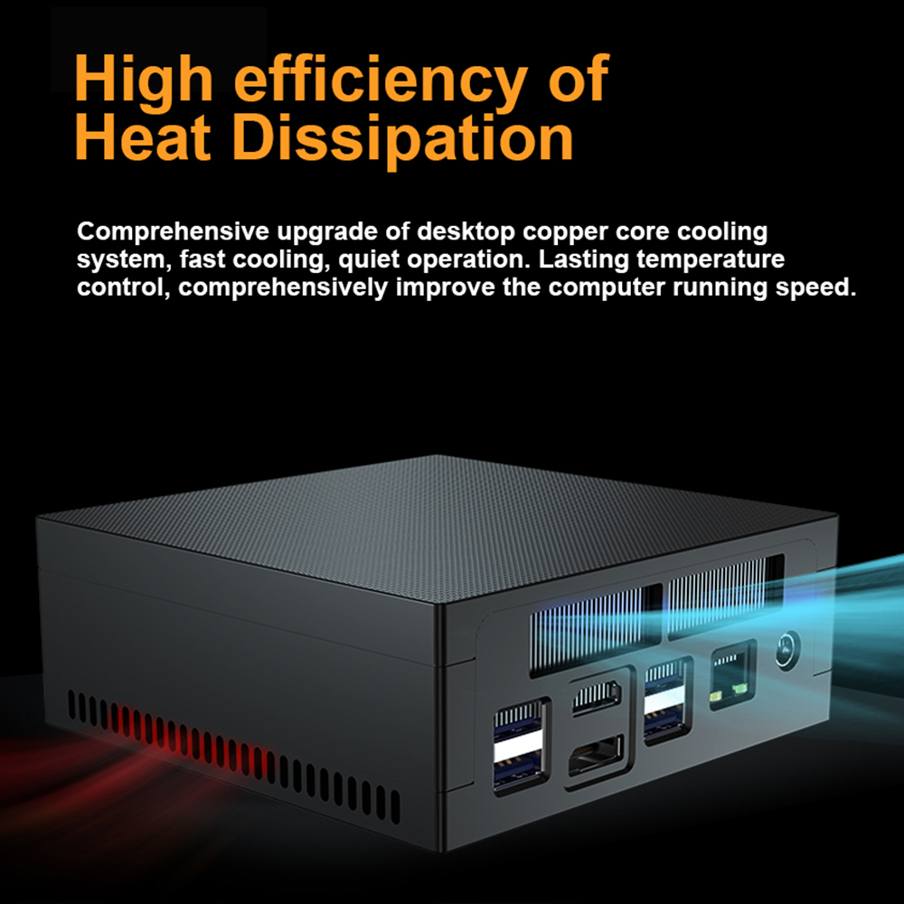 x68 AMD Mini PC With DDR4 RAM Single LAN