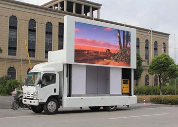 Outdoor High Definition Mobile Truck LED Display
