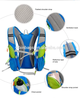 Lightweight Durable Outdoor Sports Polyester Hydration Backpack