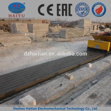 Prestressed concrete T beam forming machine concrete ,T beam extruder