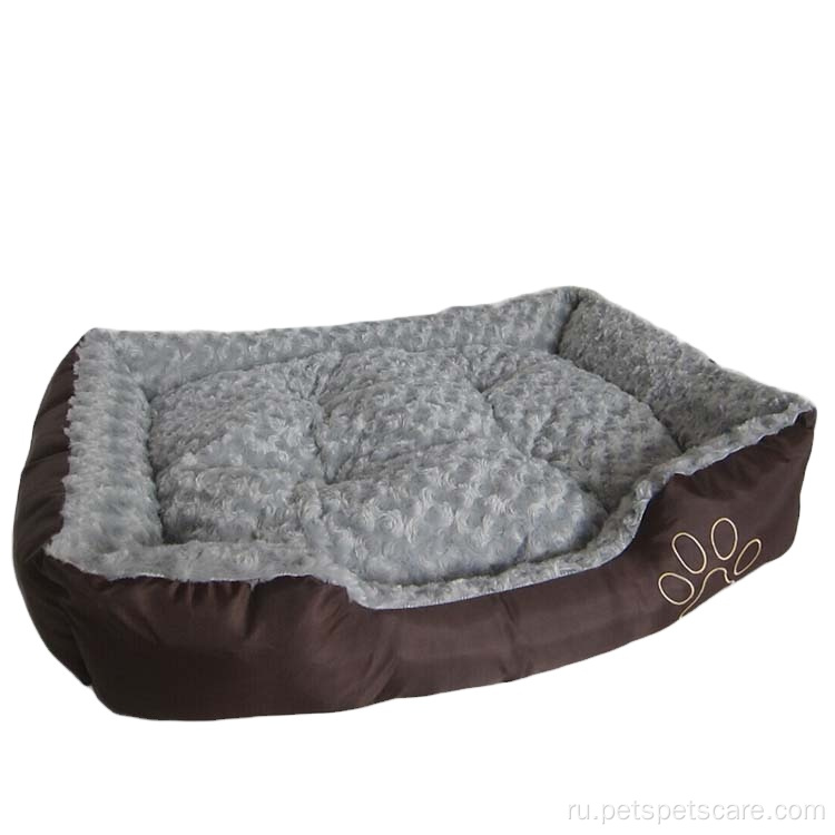 Петилентное домашнее продукт теплый плюшевый кровать для собак