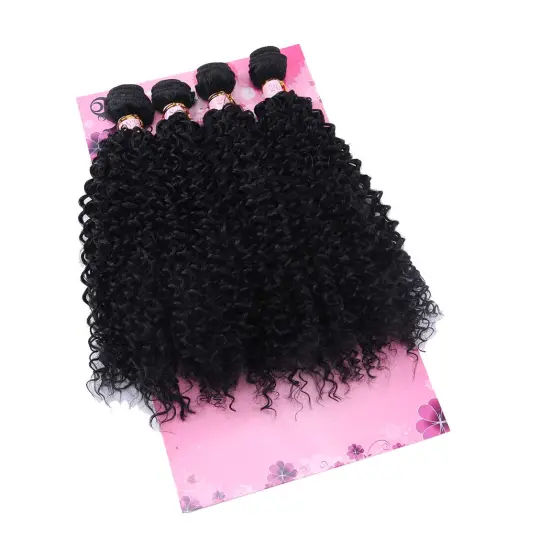 Wholesale Afro Highlight Silver Extensions With Double Drawn Bouncy Curly Ends Raw Indian Private Label Curly Human Hair Bundles