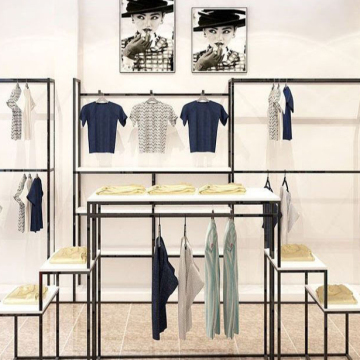 Großhandel im Einzelhandel gute Qualität Ladies Clothing Wood Display Möbel für Damen Shop Innenarchitektur