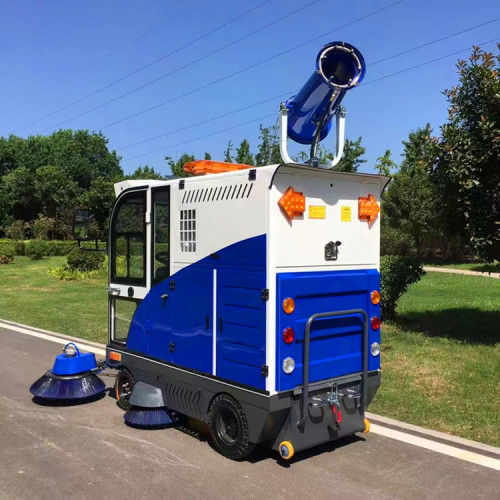 Электрический грузовик Ченг Ли с туманной пушкой