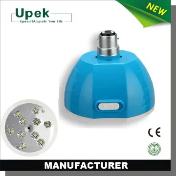 Rechargeable brightness ac dc led rechargeable bulbs