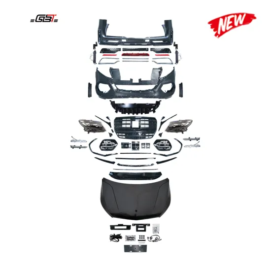 2016-On Mercedes Vito Viano W447 Body Kit: GBT 2024 Bumper and Light Parts Upgrade