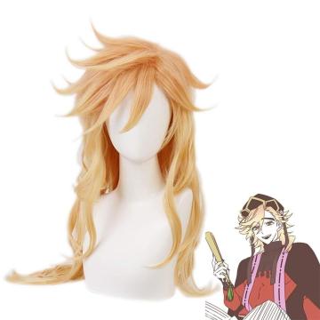 Ainizi Wholesale Demon Slayer Douma Heat Resistant Synthetic Fiber Cosplay Wigs for Women