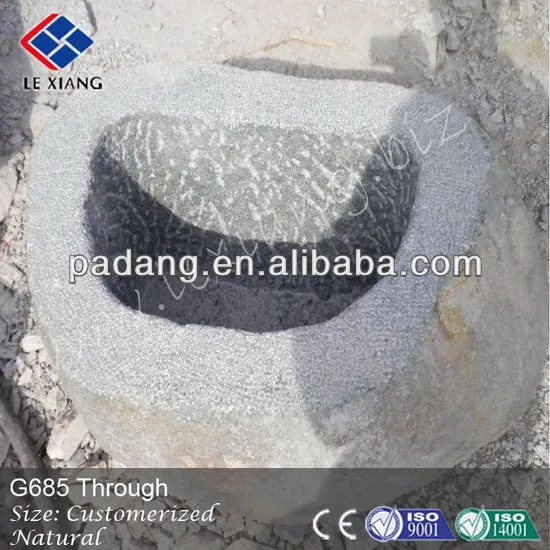 Garden troughs sale, black basalt trough