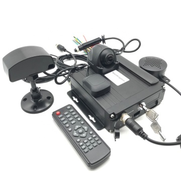 Algerian Ambulance MDVR with DMS+BSD Cameras - Remote Monitoring Escort Vehicle 1080P 4CH SD Card DVR Host