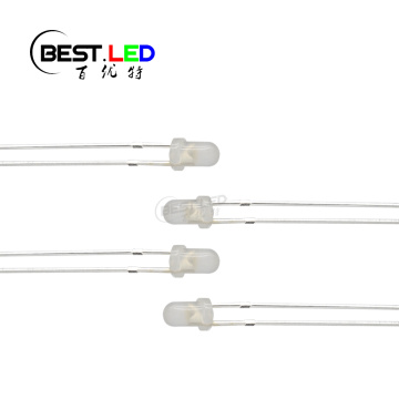 Super lys diffuseret hvid LED 3 mm diode 6000-7000K