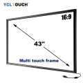 20 pontos de 43 polegadas IR Multi Touch Frame