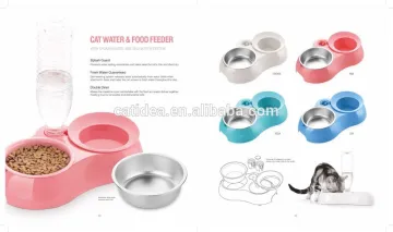 Cat Water and Food Feeder, pet feeder