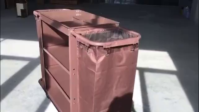 Office Cleaning Cart for Efficient Housekeeping Tasks