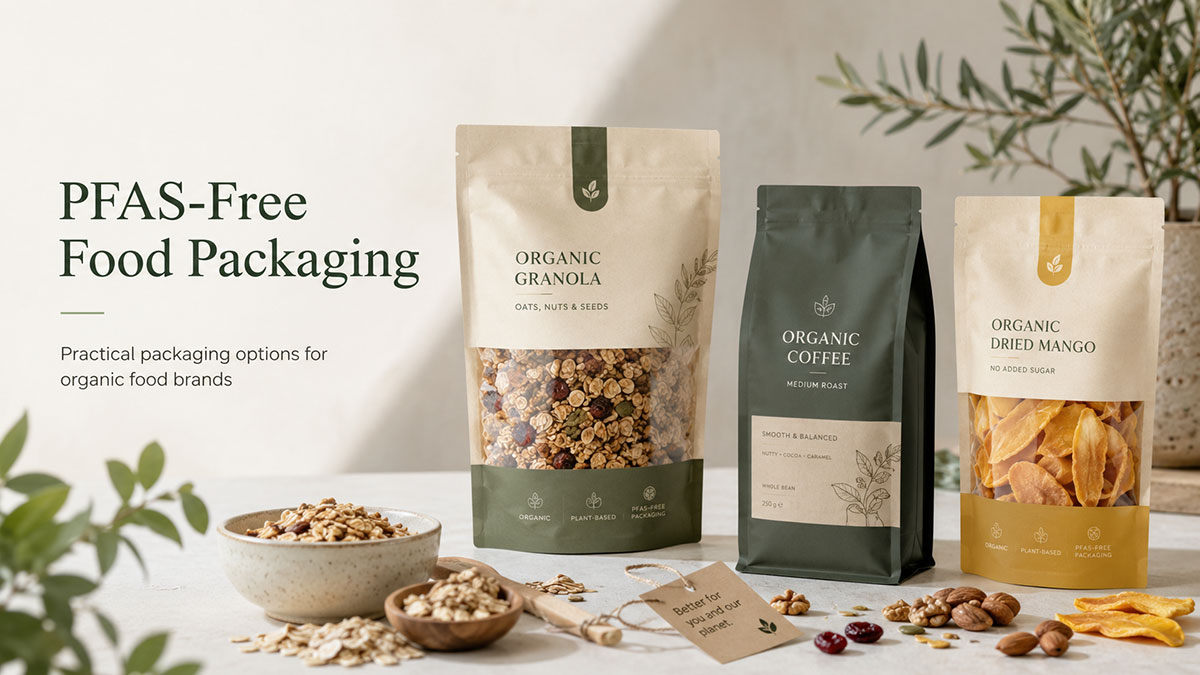 पीएफएएस मुक्त पैकेजिंग PFAS-free packaging