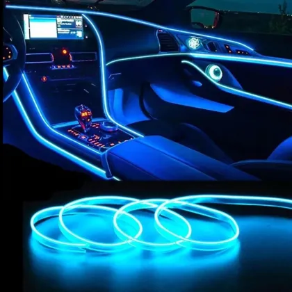 Wireless LED Strip Light for Car Dashboard Ambient Lighting