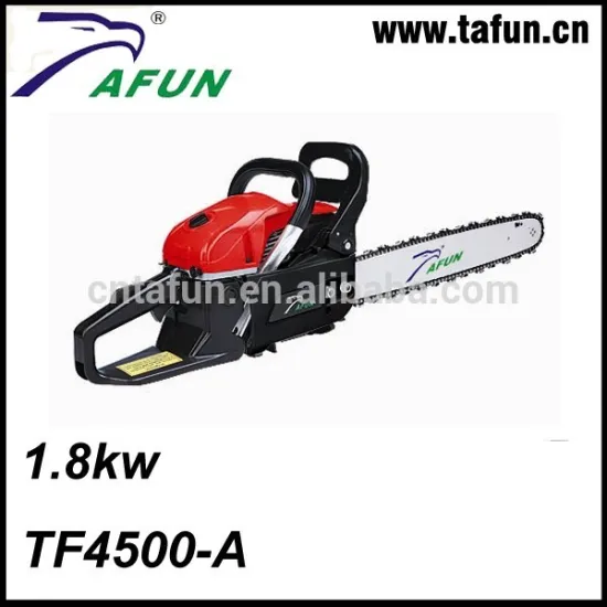 2 Stroke CE &EURO II approved easy start 45cc gasoline chain saw