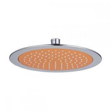 Orange SS304 big rain high pressure overhead shower