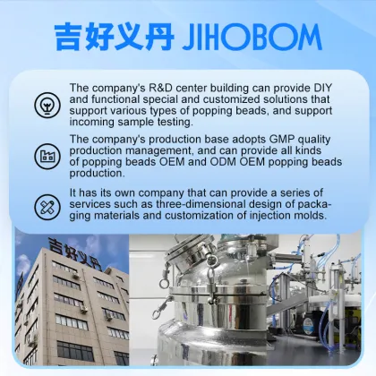 Popping Beads Fresh Breath White Peach Mint Flavor Candy (80g)