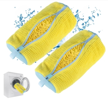 Folding Sneaker Laundry Bag with Logo - Anti-Deformation Shoe Wash Bag