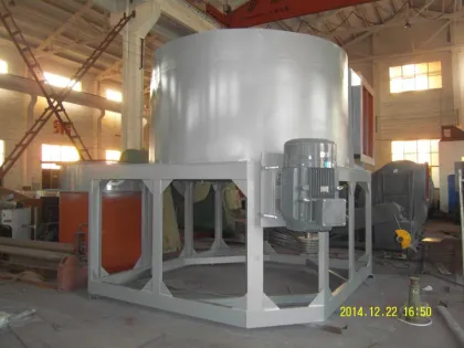 Rotary spin flash dryer machine