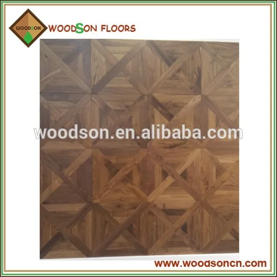 Modern design oak parquet flooring from china