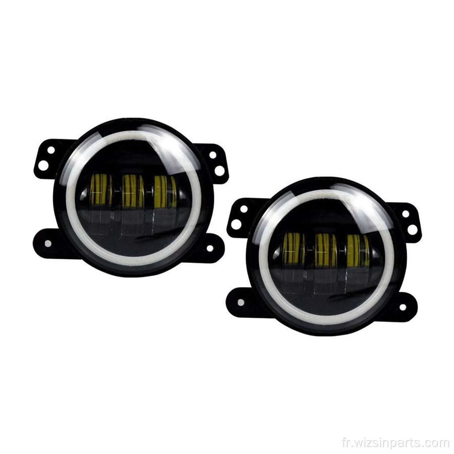 Jeep Inch Halo Fog Lights