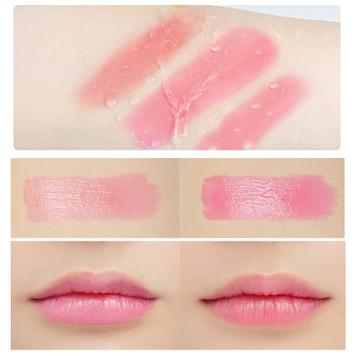 Pearlescent color changing lipstick