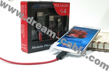 Factory Mhl Cable for Samsung Galaxy S4/Note 3