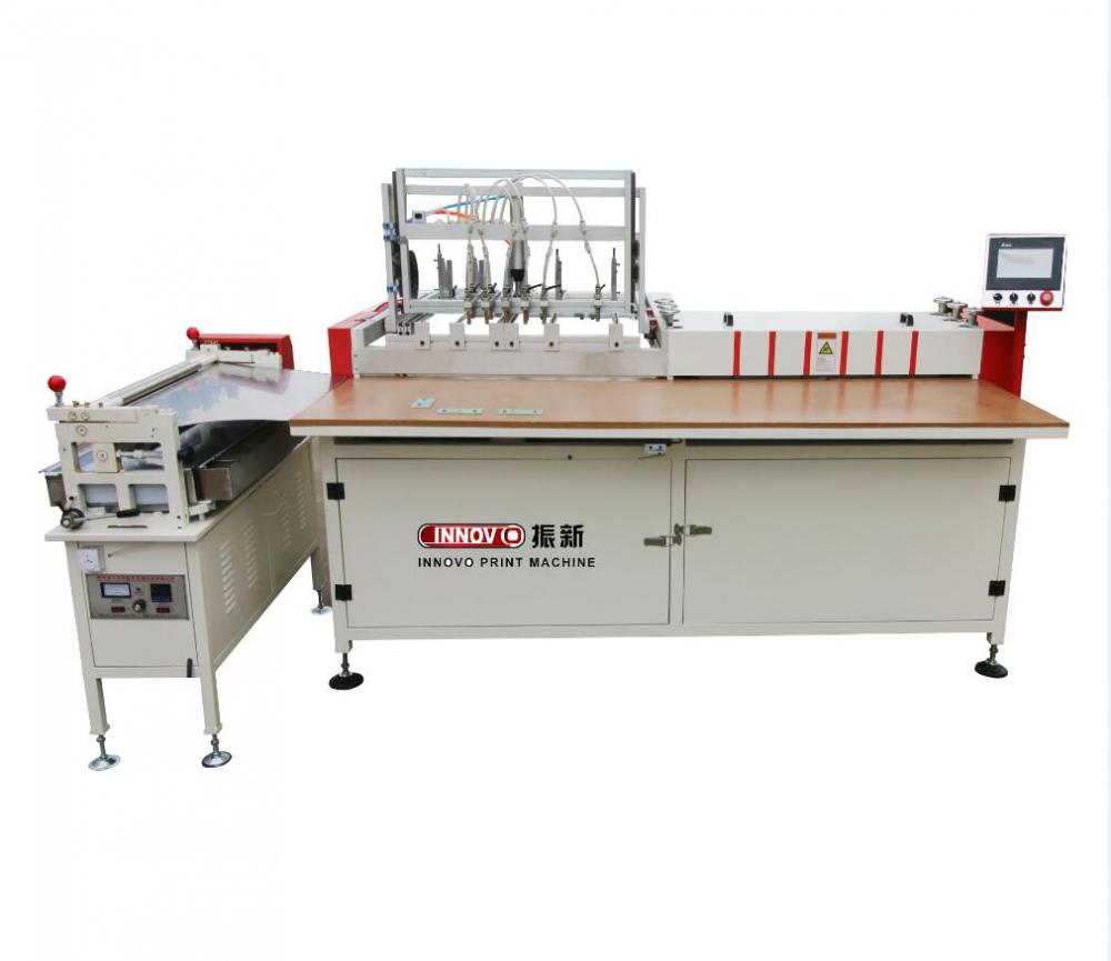 Double-station semi-auto book case making machine