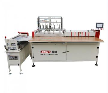 Double work position case making machine