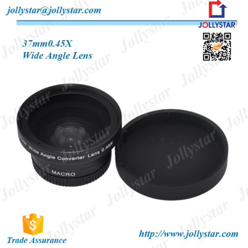 Highest Precision 37mm 0.45X Wide Angle Lenses for Camera and Camcorder