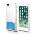 Caso anti-amarelado Quick Glitering Sand 2 in 1 para iPhone8