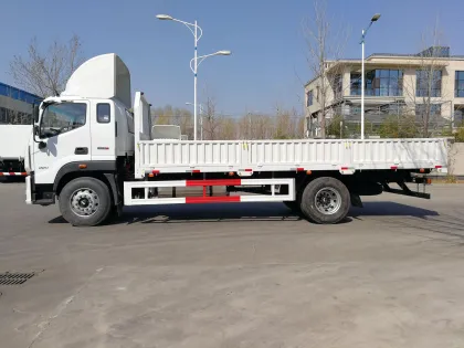 Flatbed Truck with Integrated Camera Lighting System