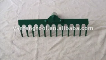 Favorable prices!!! Railway Steel Rake head R1061 with 12 teeth