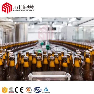 3000 Bottles Per Hour Beer Filling Machinery - Glass Bottle Bottling Capping Machines