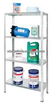 New Galvanised 4-Tier Storage Shelf Racking