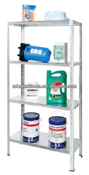 New Galvanised 4-Tier Storage Shelf Racking