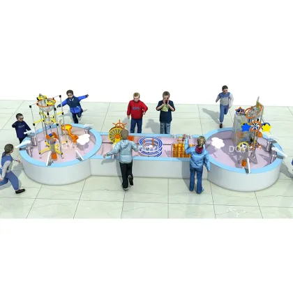 Water Play and Exercise Table: Fun Kids Park Equipment for Indoor Play Areas