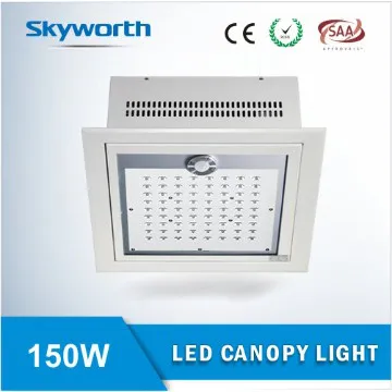 150W PIR senor LED canopy light ,CE ,ROHS,TISI