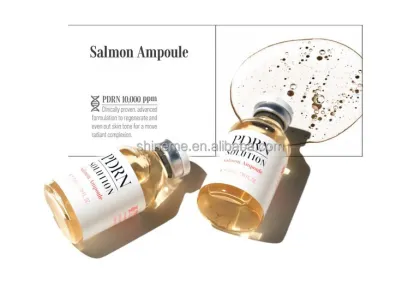 Customize Your Skincare: OEM ODM Effective Dna Serum, Caviar DNA Rejuvenation Ampoule, PDRN Solution, Salmon Ampoule 35ml Kit