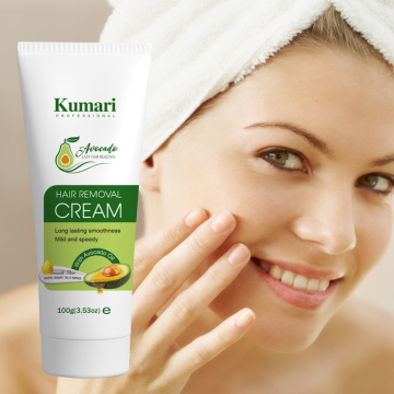 Effortless Face and Hair Removal with AVOCADO Cream